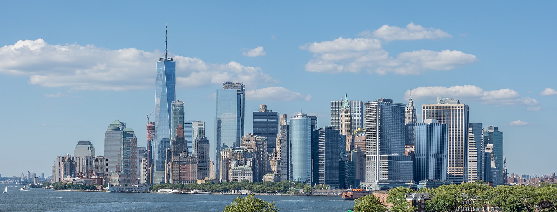 Lower Manhattan skyline, New York